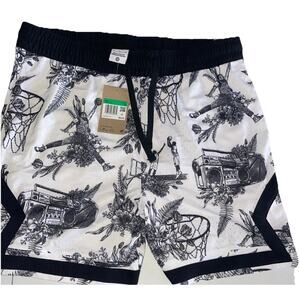 Air Jordan Sport Dri-FIT Mens XL Shorts Printed White Diamond FV8614 100